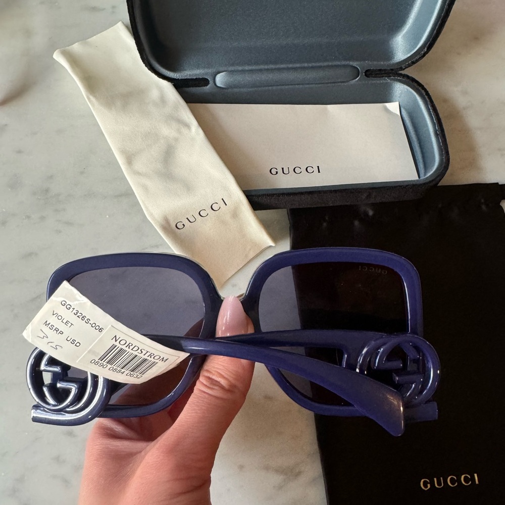 New Gucci oversized Sunglasses - Picture 5 of 12